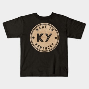 Made In Kentucky KY State USA Kids T-Shirt